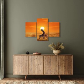 Obraz - Žirafy v národnom parku Serengeti (90x60 cm)