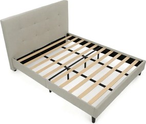 Manželská posteľ béžová 160x200 cm BED-M160 CRM2