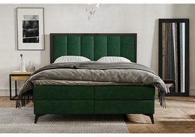 Čalúnená posteľ LOFT rozmer 160x200 cm Zelená