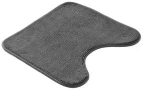 Antracitová WC kúpeľňová predložka 45x45 cm Vitamine – douceur d'intérieur