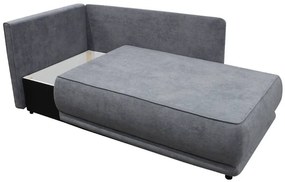 Rozkladacia pohovka PRIMO L- šedá