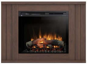 Elektrický krb Paria 28 tmavý dub