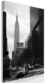 Artgeist Obraz - Street in New York (1 Part) Vertical Veľkosť: 40x60, Verzia: Na talianskom plátne