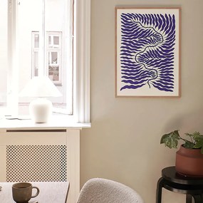 The Poster Club Plagát Little Blue by Linnéa Andersson 30x40 cm