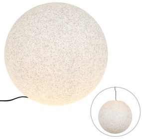 Moderné vonkajšie svietidlo sivé 56 cm IP65 - Nura