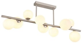 Globo 56140-9D - LED Luster na tyči RIHA 9xG9/3W/230V chróm