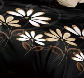 Posteľné obliečky Homa RELAN BLACK 7-dielna sada 140x200 cm