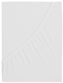 Jersey plachta z mako bavlny LUXORA 180x200 cm biela