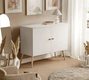 Moderná komoda VALERIA 100cm biela