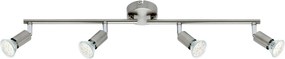 XXXLutz BODOVÉ SVIETIDLO, 2,9 W/GU10, 60,5/15,9 cm Boxxx - Interiérové svietidlá - 004760000901
