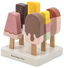 Súprava drevených nanukov - 6 ks