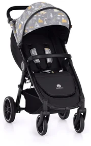PETITE&MARS kočík Street+ RWS black + strieška limited 100 prehistoric