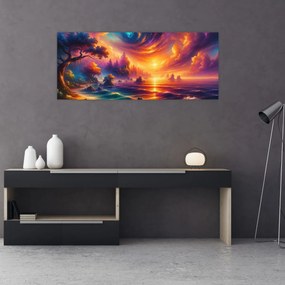 Obraz - Magický svet (120x50 cm)