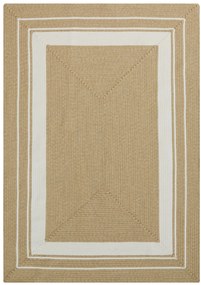 NORTHRUGS - Hanse Home koberce Kusový koberec Braided 105556 Creme Beige – na von aj na doma - 200x290 cm