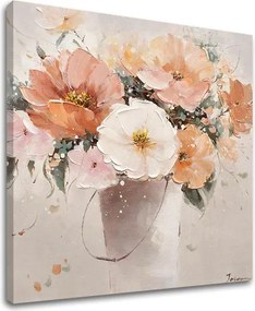 Obraz na plátne KVETY VO VÁZE