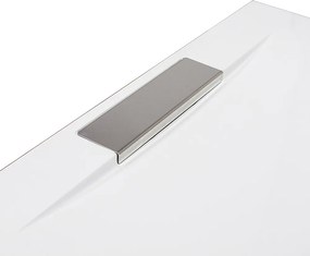Roth Obdĺžniková sprchová vanička z liateho mramoru PRESTOL ROTH-Variant: rozmery: 120x90 cm, kryt sifónu: leštená nerez - (PRESTOL 1200x900 - 800030…