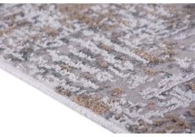 Sivo-béžové bavlnené nášľapy na schody v súprave 16 ks 25x65 cm Milano Bej – Vitaus