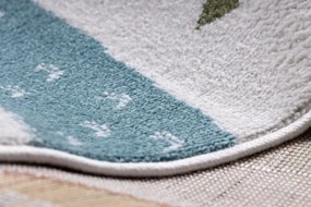 Dywany Łuszczów, Detský kusový koberec Fun Polar cream, 240x330, viacfarebná, detská izba