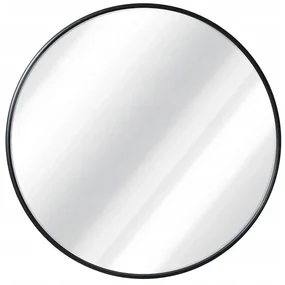 Tutumi Tutumi, okrúhle zrkadlo 50 cm v čiernom ráme MR18-20500, čierna, HOM-03687