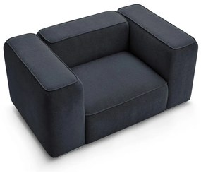 Tmavomodré kreslo Zephyr – Bobochic Paris