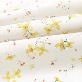 Goldea okrúhly obrus valencia - kvety narcisov Ø 240 cm