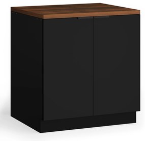 Blumfeldt WoodVista spodná skrinka drezu, Robustná, Soft-Close závesy, Hliníkové rukoväte