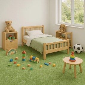 ITC, AKCIA: 60x520 cm Koberec metráž Serenade 611, šíře, zelená, filc, detská izba