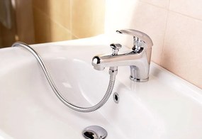 Aqualine Aqualine, KASIOPEA stojanková umývadlová batéria s prepínačom bez výpuste, chróm, 1107-04
