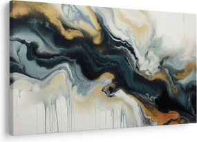 Obraz - Mramorovaná kresba (90x60 cm)