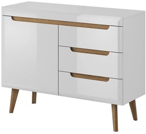 Komoda NORDI NKSZ107 biela