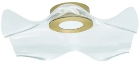 LED stropné svietidlo Siderno A 50 zlaté
