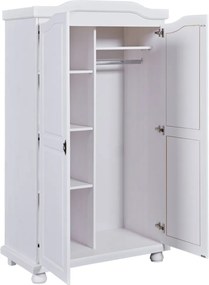 Šatníková skriňa Hedda, bielena borovica