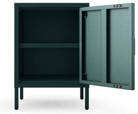 Nočný stolík MIA, 424 x 595 x 400 mm, Modern: fľaškovo zelená farba