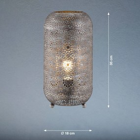 Stolná lampa Velvet, výška 35 cm, Ø 18 cm