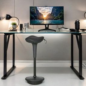 Zdravotná balančná stolička FREE II, čierna