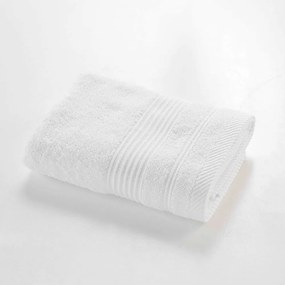 Biely froté bavlnený uterák 50x90 cm Tendresse – douceur d'intérieur