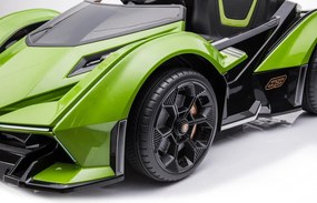 LEAN CARS Elektrické autíčko Lamborghini GT HL528 LED svetlá MP3 zelené