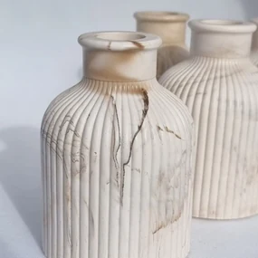 PROXIMA.store - Vázička - JESMONITE FARBA: sivá