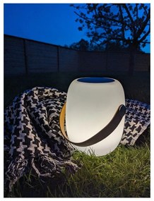 LED prenosné vonkajšie svietidlo s časovačom a reproduktorom na USB ø 18 cm Cardiff – House Nordic