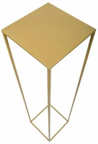 STOJAN NA KVETINÁČ SIMPLE 130X24X24 CM ZLATÁ