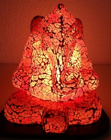 Lampa stolná GANESH, 26 cm, ručná práca