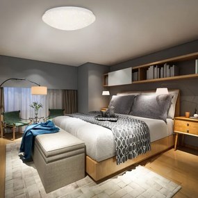 Brilo - LED Stmievateľné stropné svietidlo STARRY SKY LED/22W/230V 3000-6000K + DO