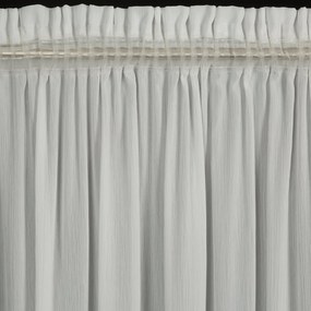 ZÁCLONA NA PÁSKE MELINDA 135X270 CM BIELA