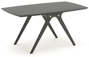 Konferenčný stolík SWING, 1100x600x520 mm, čierno morený dub