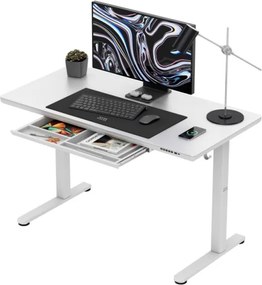 Elektrický výškovo nastaviteľný stôl Mark Adler Leader 8.5 biely