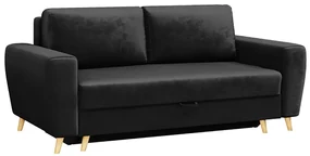 PROXIMA.store - Rozkladacia pohovka MADERA 140x200 DRUH LÁTKY: MAGIC VELVET - 2219