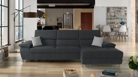 Rohová rozkladacia pohovka Alvin Mini Premium, Dostupné poťahy: Sorriso 01+Sorriso 12+Sorriso 01, Strana: ľavá