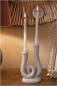 Polyresínový svietnik Stons – Mauro Ferretti