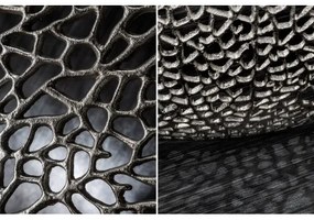Konferenčný stôl 40286 80x80cm Aluminium Silver - PRODUKT JE SKLADOM U NÁS - 1Ks  - Komfort-nábytok