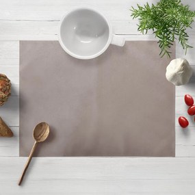 Biante Zamatové prestieranie na stôl Velvet Prémium SVP-015 Latte 30x40 cm